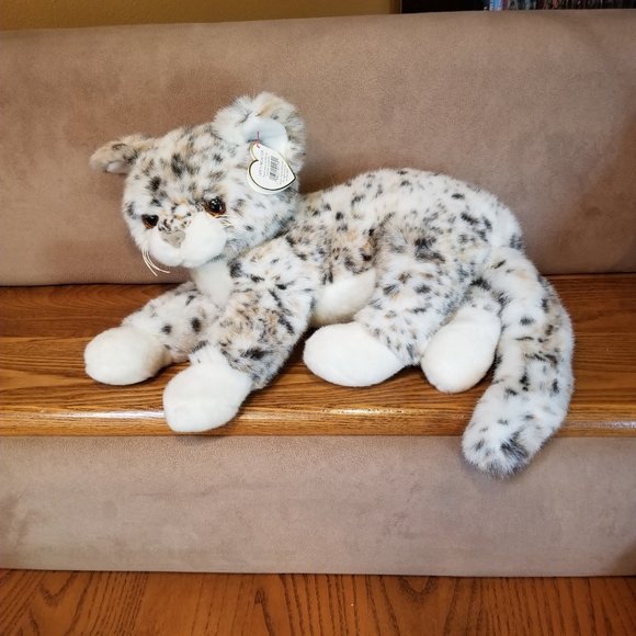 snow leopard beanie baby